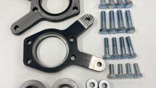 日産２ポットキャリパー用　油圧サイドブラケット